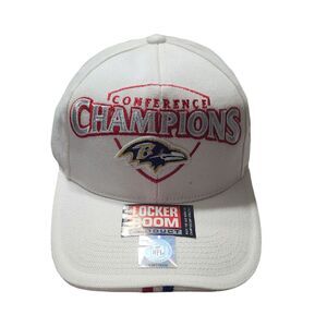 Baltimore Ravens NFL AFC Super Bowl XXXV Conference Champions Hat Cap